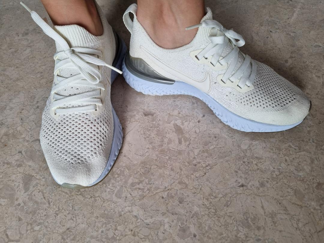 Nike Epic React Flyknit 2 Women Size 37.5 running