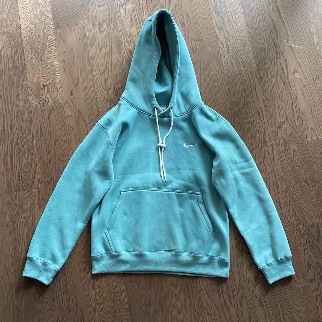 Nike Mini Nike Pastel Hoodie Metallic Swoosh Fleece Nike Mini