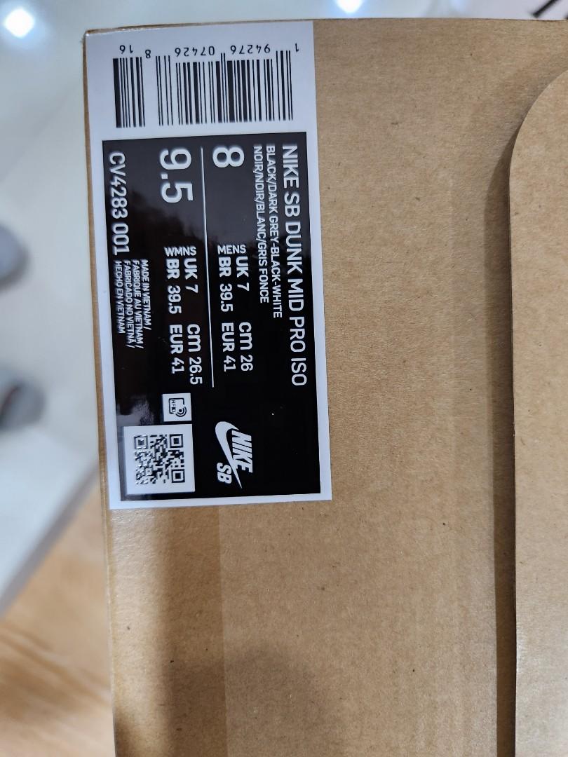 Nike sb hot sale dunk mid gris
