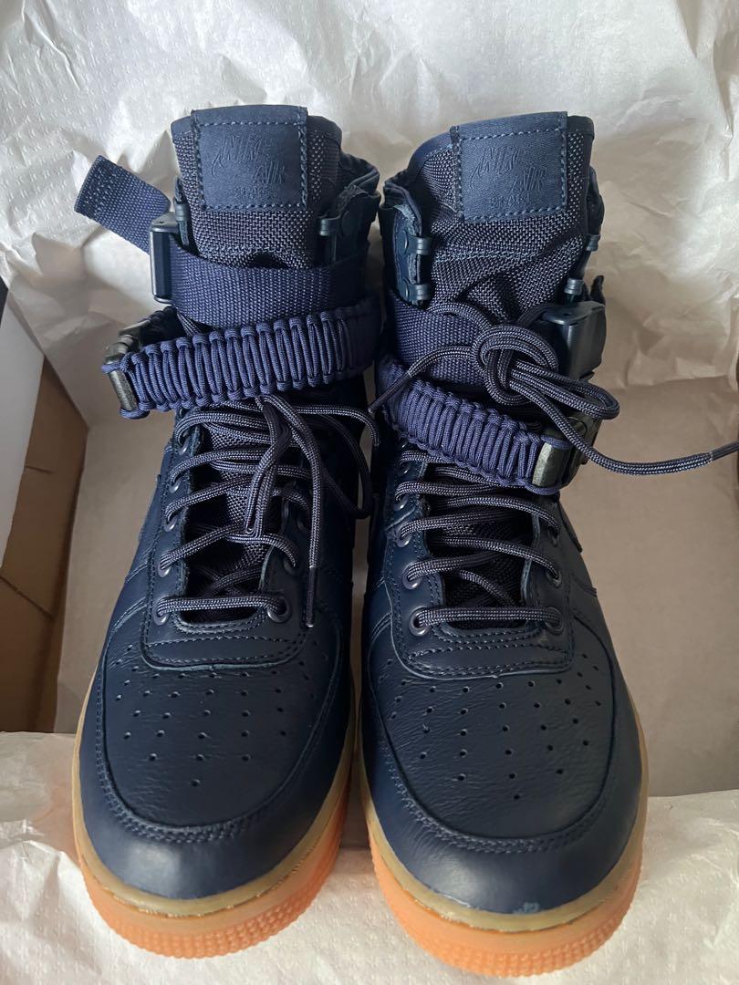 Nike SF AIR FORCE 1 Sneakers Navy Men s Fashion Footwear