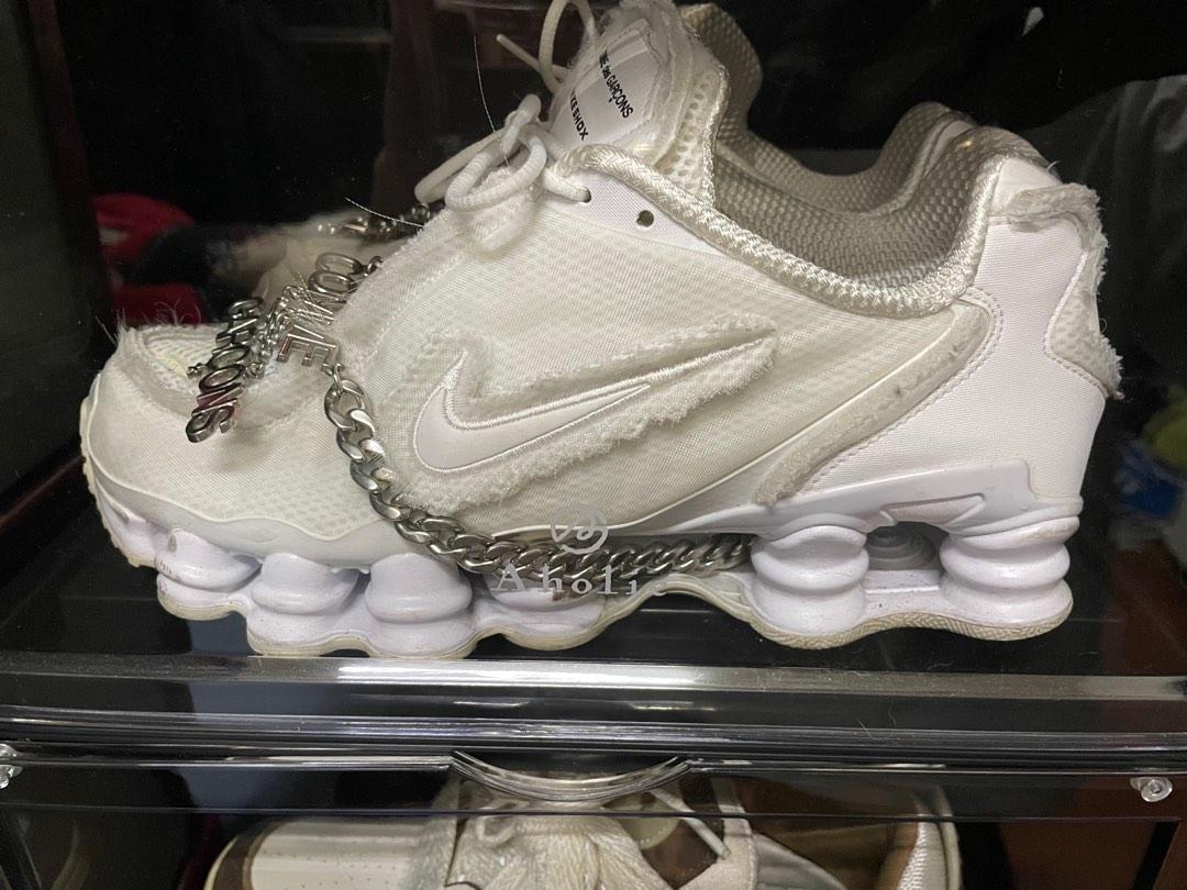 nike shox cdg black