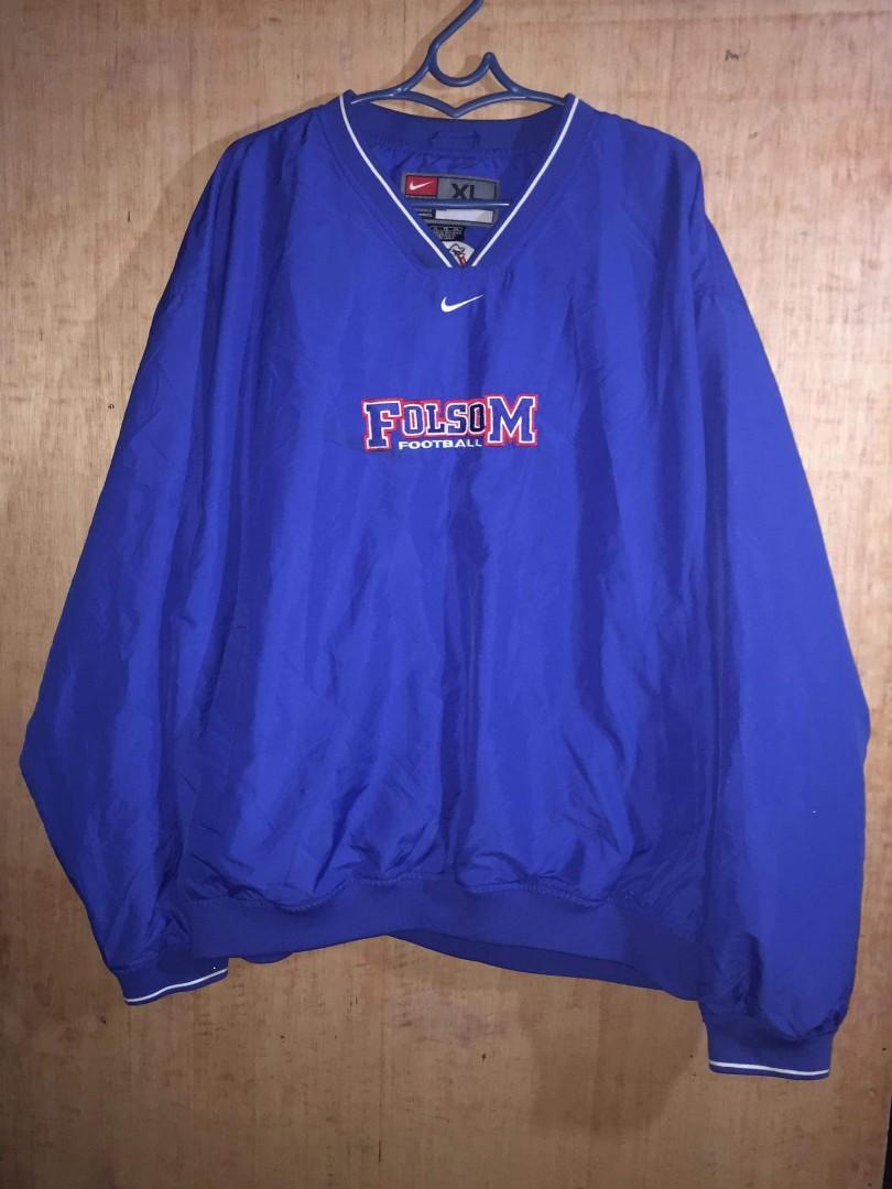 Nike varsity jacket, Men's Fashion, Activewear on Carousell