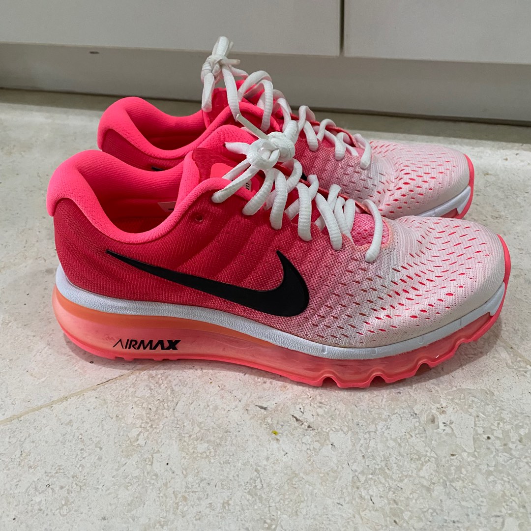 Nike women's air max 2017 - white/hot punch 2025