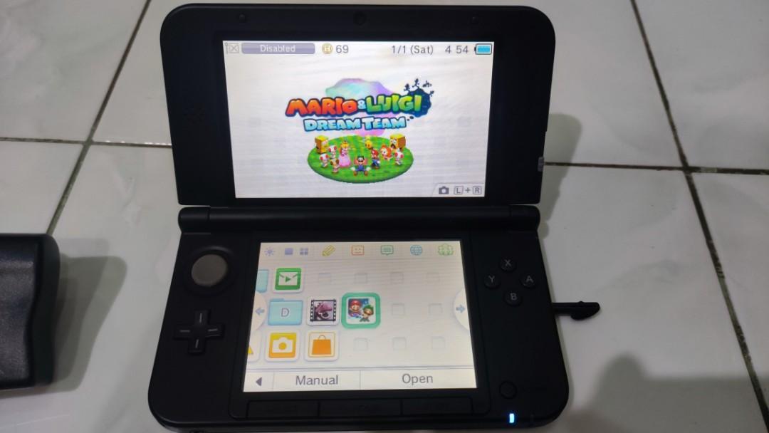3ds xl mario hotsell and luigi edition