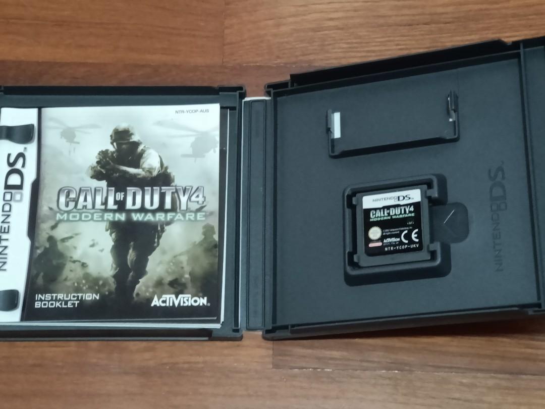 Nintendo DS Call of Duty 4, Video Gaming, Video Games, Nintendo on Carousell