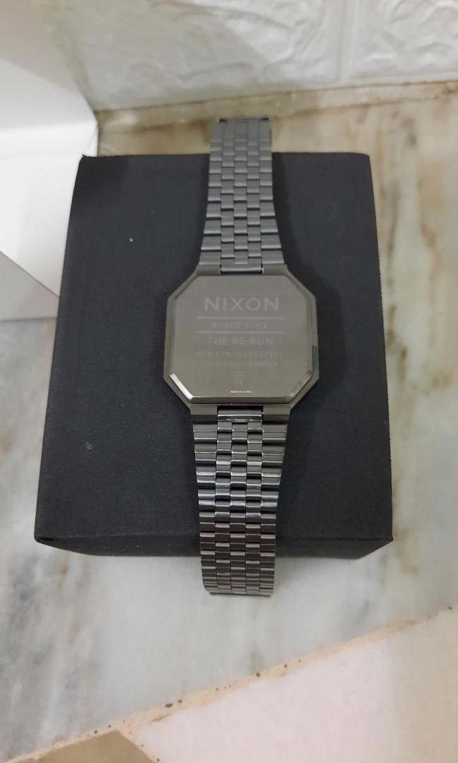 Nixon re run on sale gunmetal