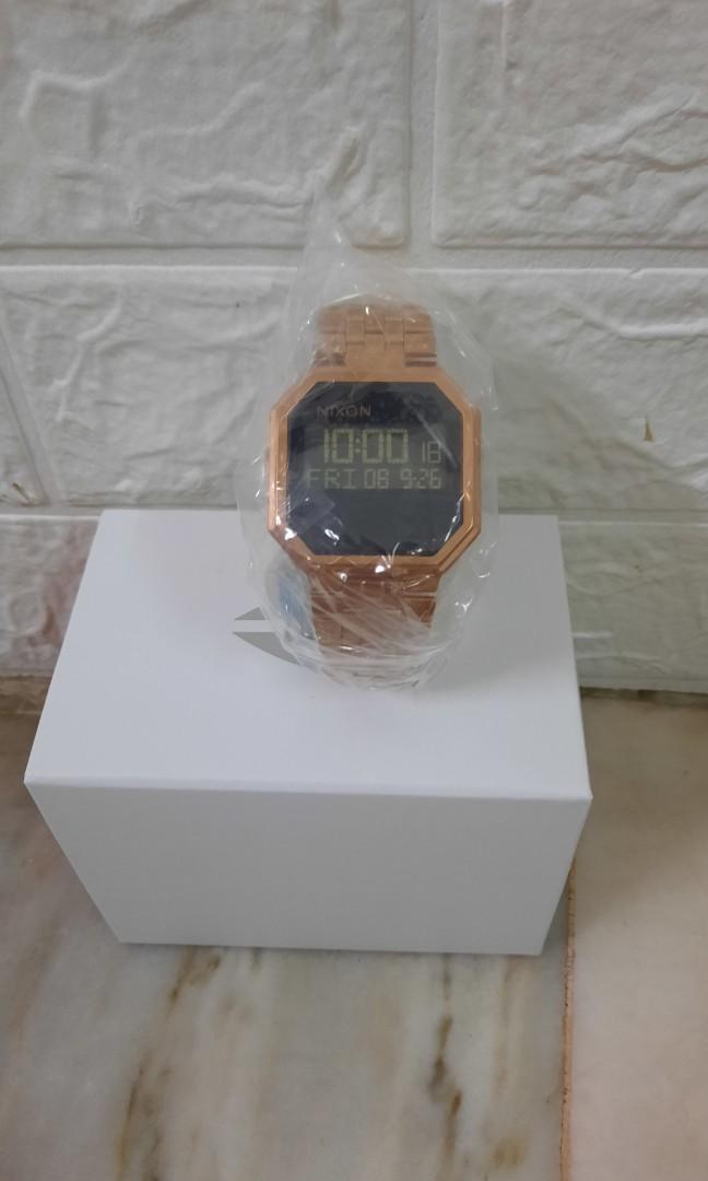 Nixon re run rose gold shop