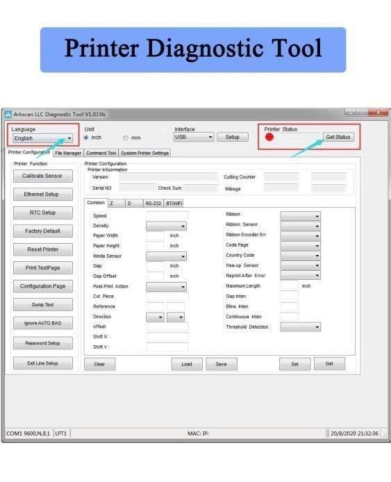 Oaustect Thermal Label Printer 4x6 Desktop Label Marker for ...