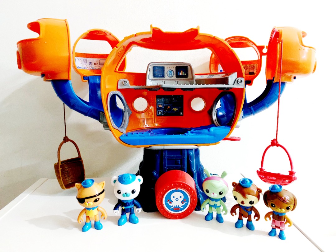 Octonauts Octopod Playset Figurines Accessories With Sound English Phrases Hobbies Toys Toys Games On Carousell