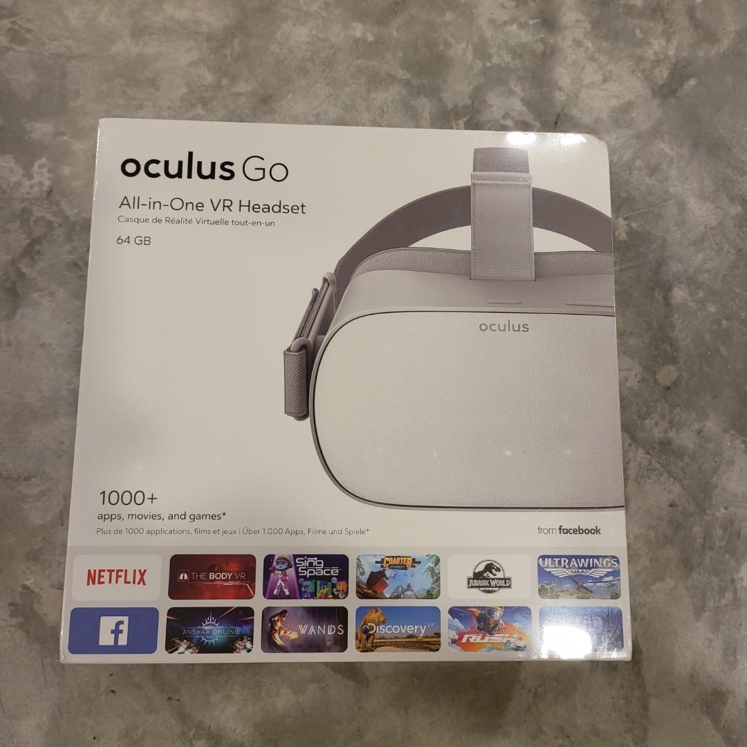 Oculus go all in discount one vr headset 64gb