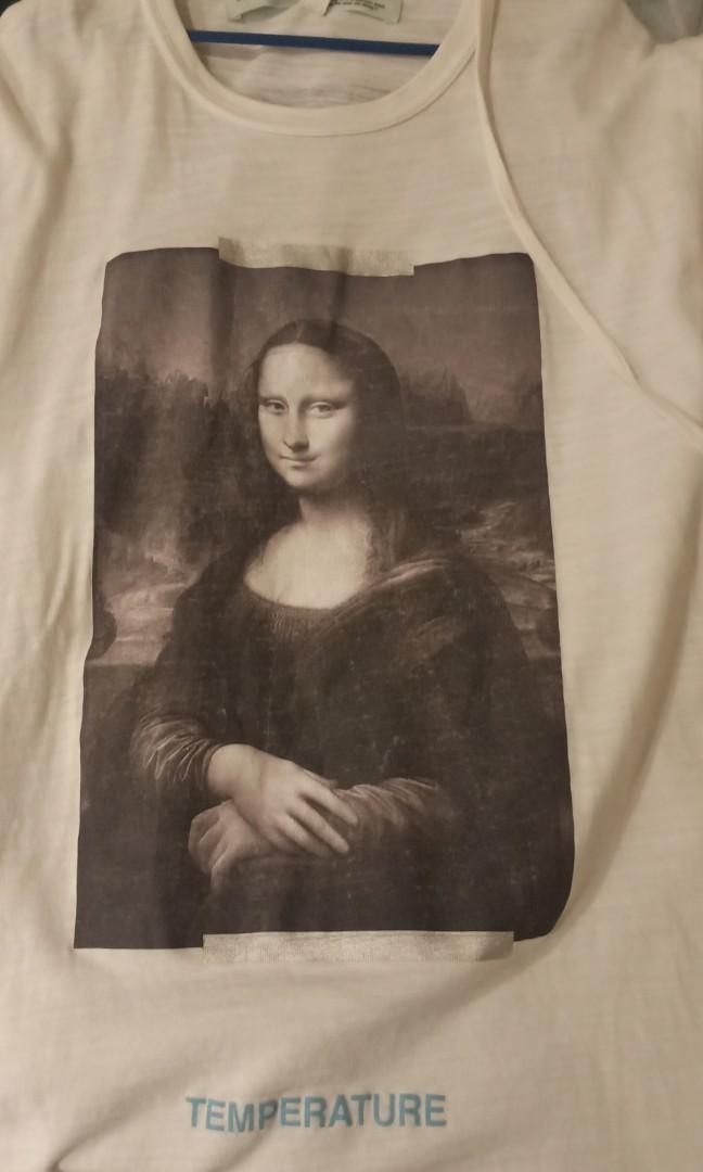 Offwhite mona lisa (Category: Tshirts & Polo Shirts) located in Shah Alam. Submitted by matt_kyx (Listing ID 1182543821, Image 1). Description: off white Mona Lisa size L bought few years back kept it in wardrobe NVR used pm to nego.