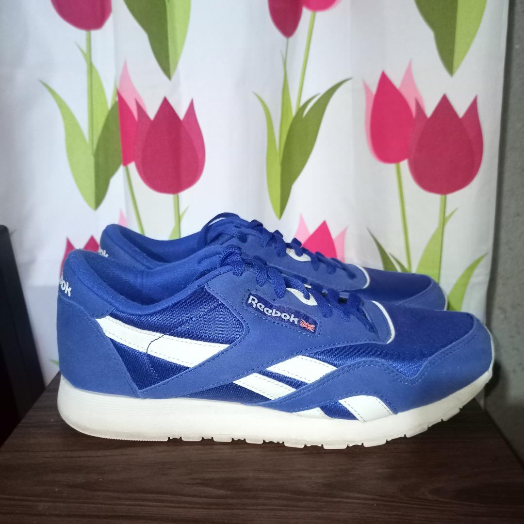 Reebok classic top nylon royal blue