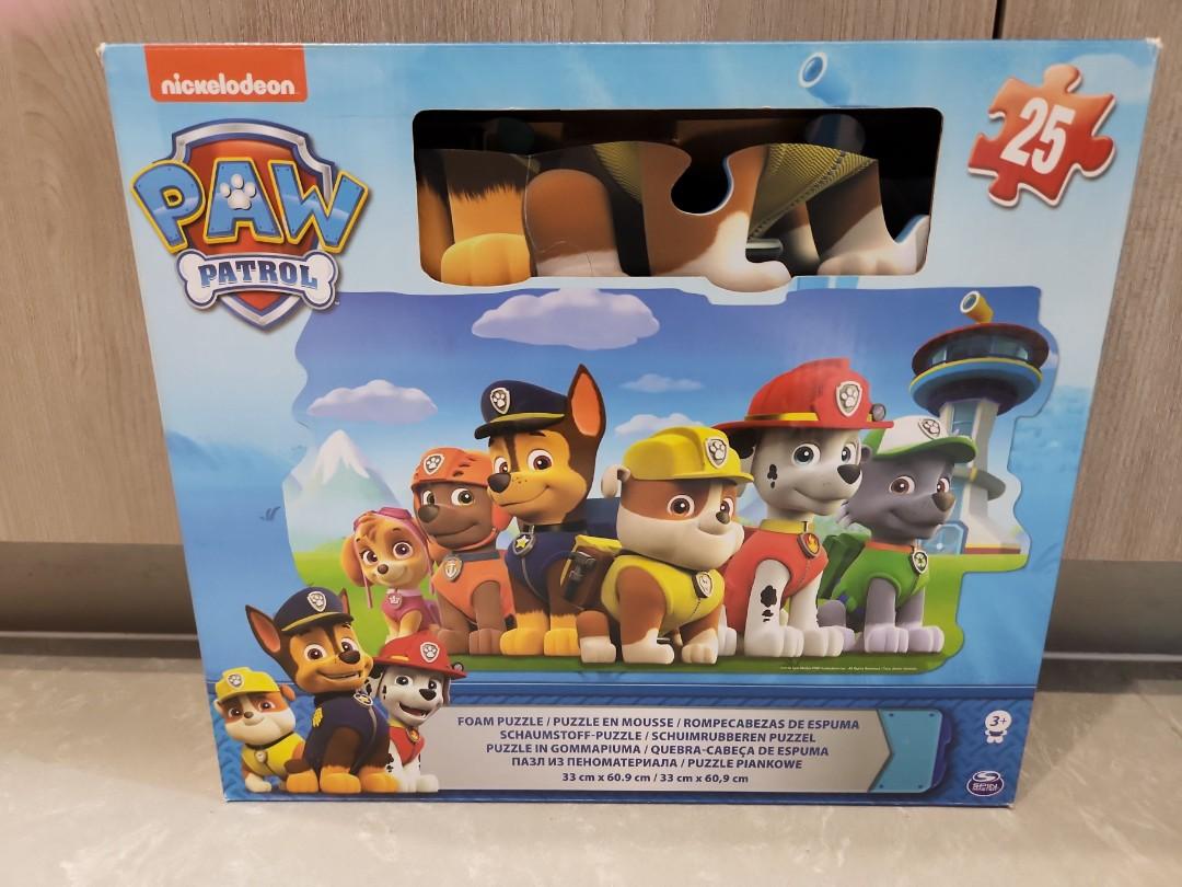 Paw Patrol Foam Puzzles 25 pcs, Hobbies & Toys, Toys & Games on Carousell
