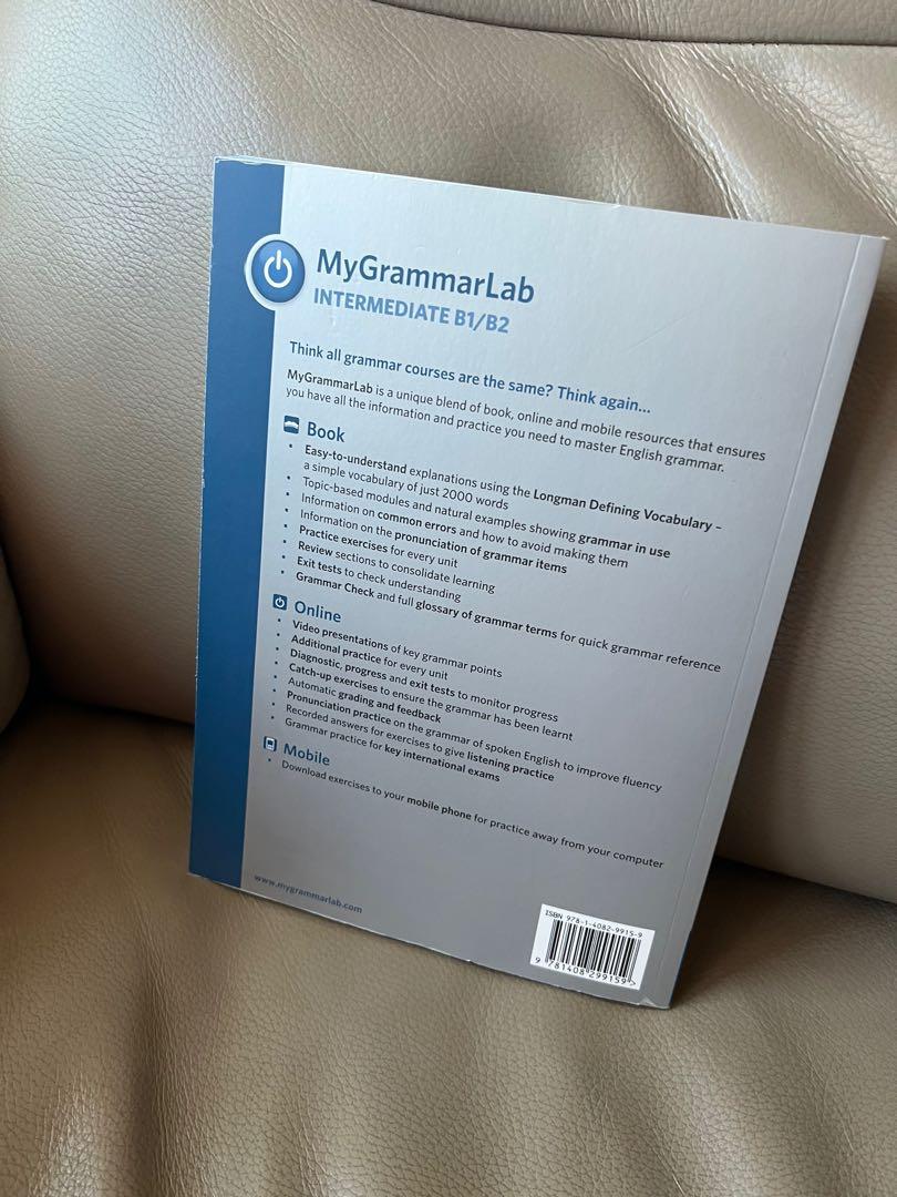 Pearson My Grammar Lab Intermediate B1/B2, 興趣及遊戲, 書本 & 文具, 教科書 on Carousell