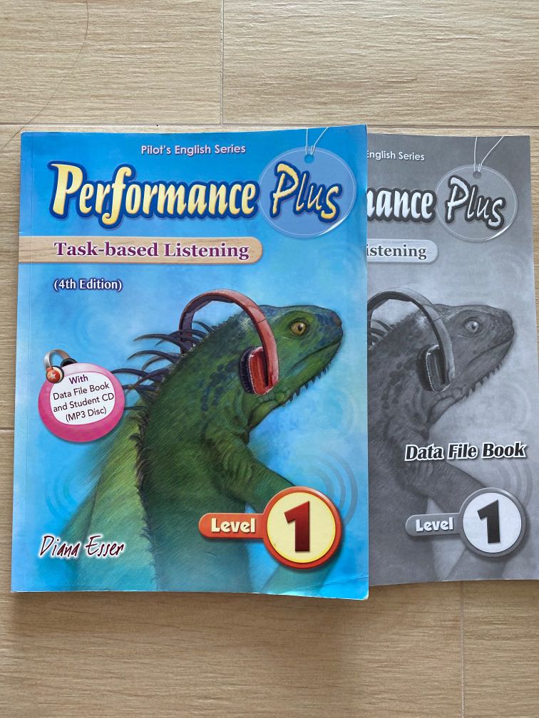 Performance plus task-based Listening Level 1, 興趣及遊戲, 書本 & 文具, 教科書 ...