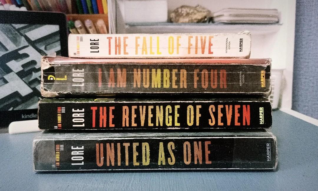 Pittacus Lore - I am Number Four Book Series, Hobbies & Toys, Books