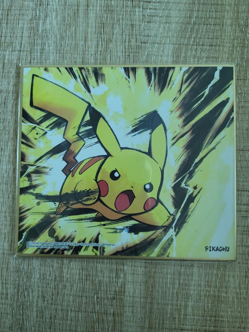 pokemon 絕版色紙比卡超超夢夢, 興趣及遊戲, 玩具& 遊戲類- Carousell