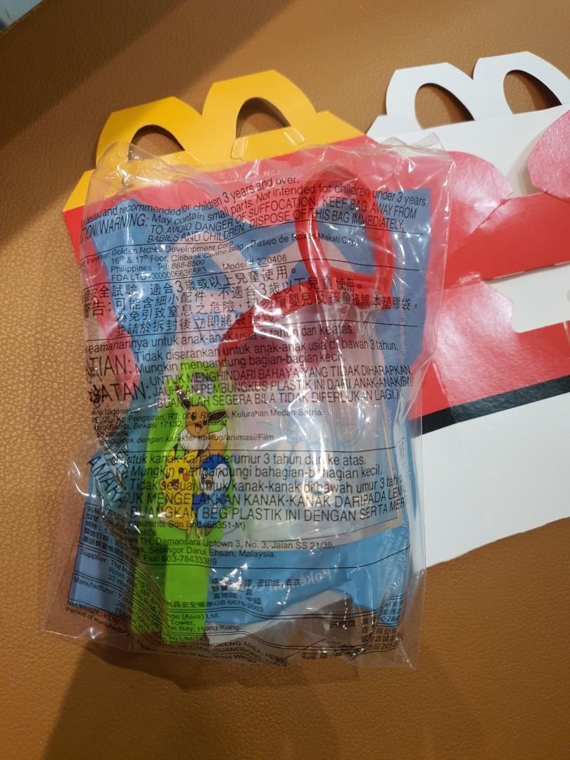 Pokemon pikachu collector kit happy meal toy, Hobbies & Toys