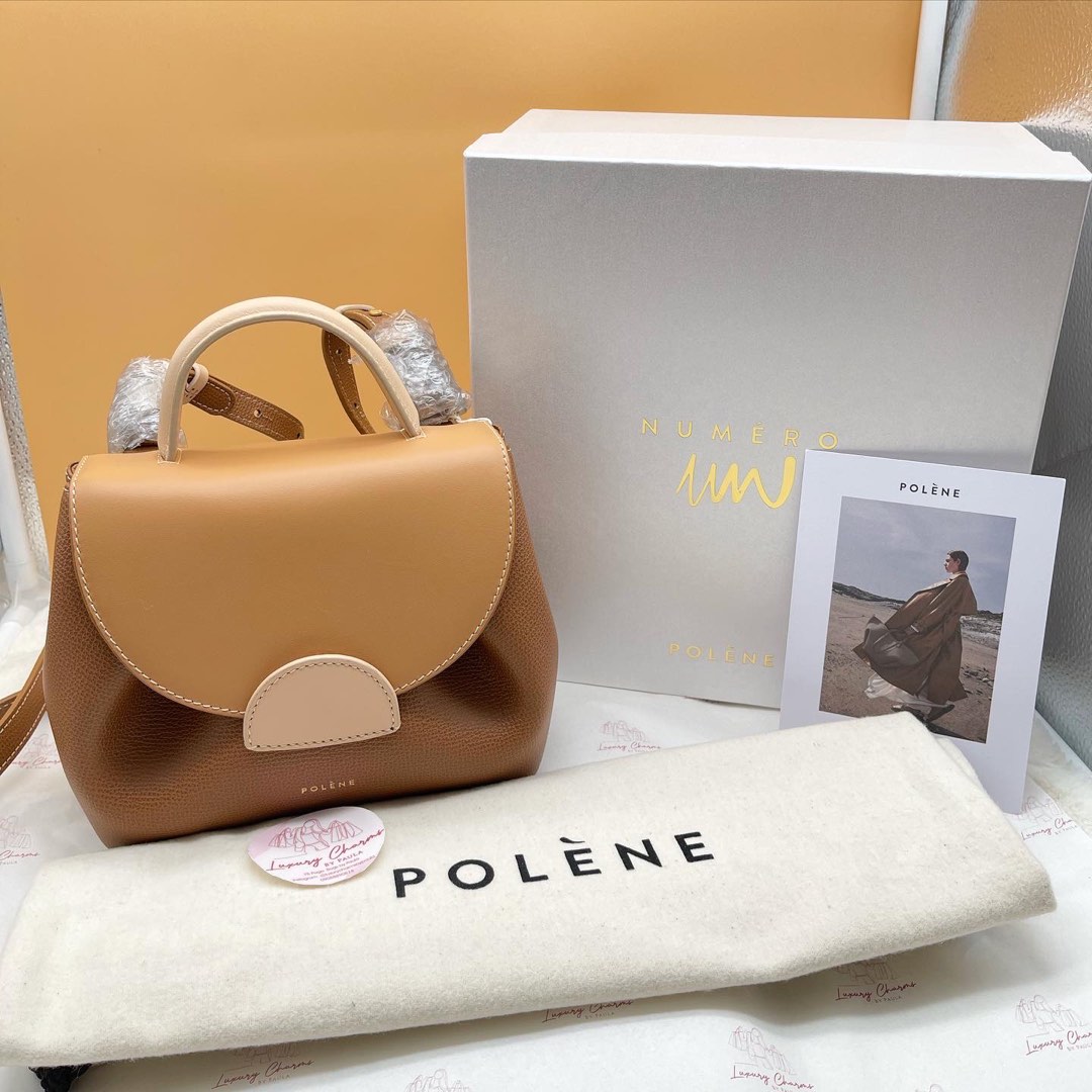 Unveiling My First Polene Numero Un Nano Bag in Camel Trio: Unboxing and  First Impressions! 