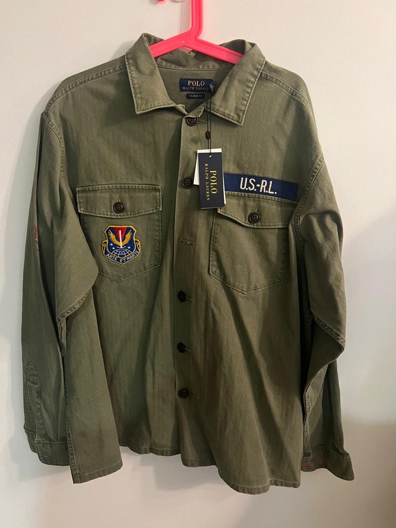Polo ralph lauren military online shirt