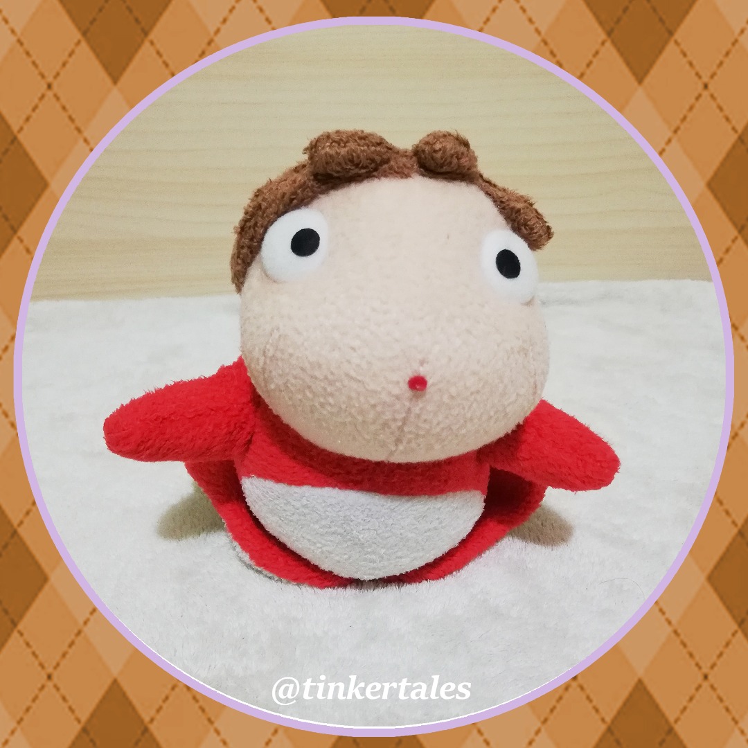 Ponyo Studio Ghibli Sun Arrow Plush Doll, Hobbies & Toys, Toys & Games