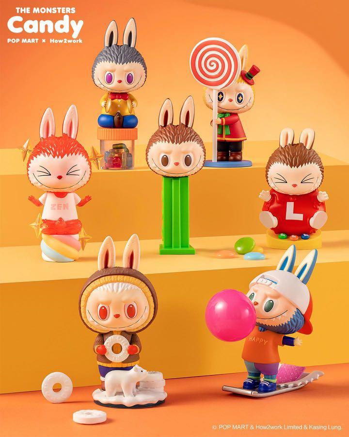 Popmart labubu candy series, Hobbies & Toys, Toys & Games on Carousell