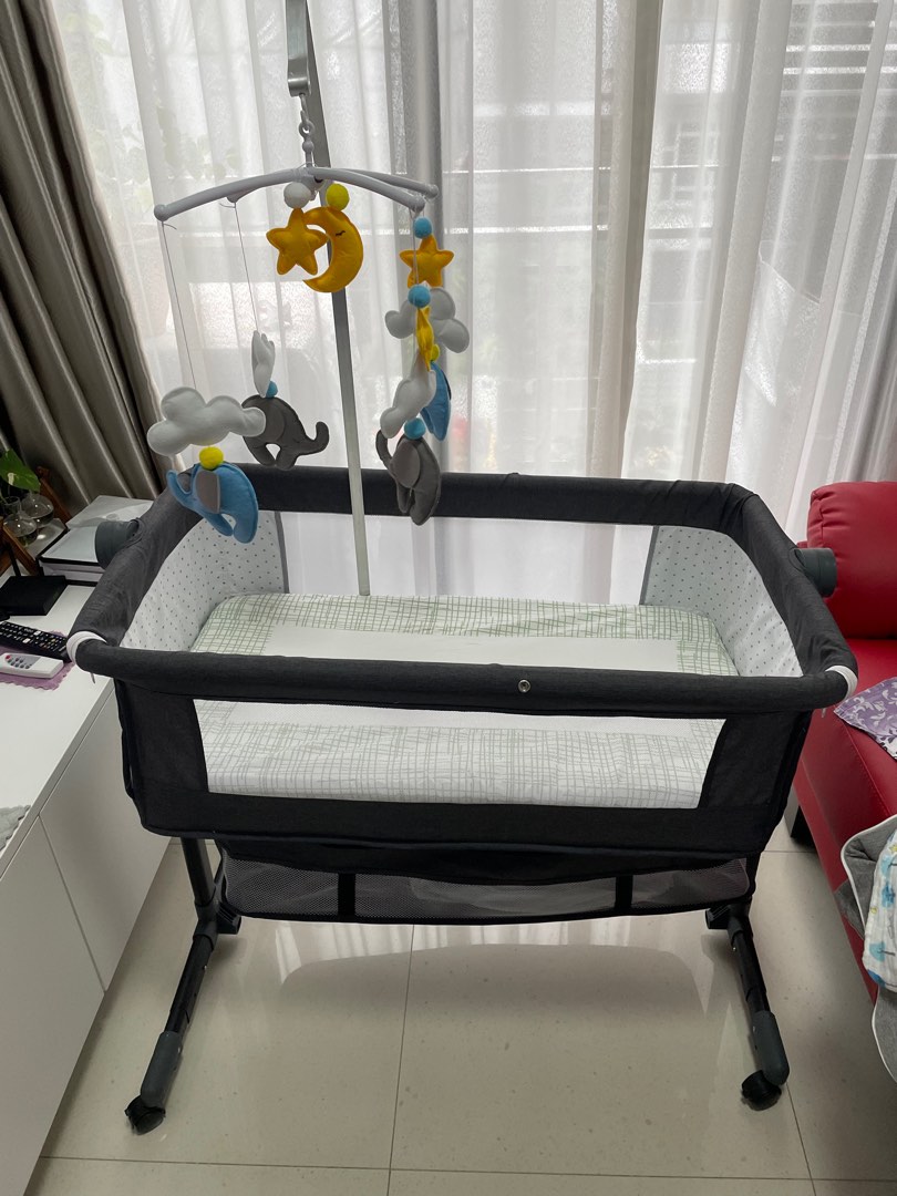 Portable cot, Babies & Kids, Baby Nursery & Kids Furniture, Cots ...