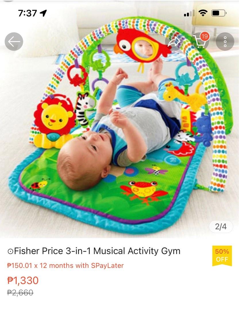 Fisher price rainforest friends 3 shop in 1 musical activity gym