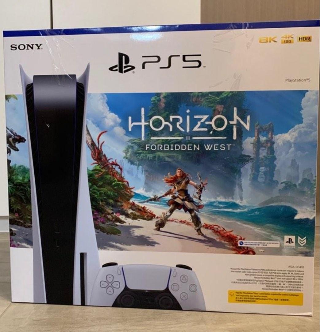 全新最後一部）PS5套裝單手掣PlayStation® 5 主機Horizon Forbidden