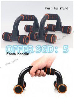 Push-Up Stands Push-Up Bars Home Gym Home Fitness Exercise Office Fitness Equipment Anti-skid Comfortable Great for Strength Training Equipmen