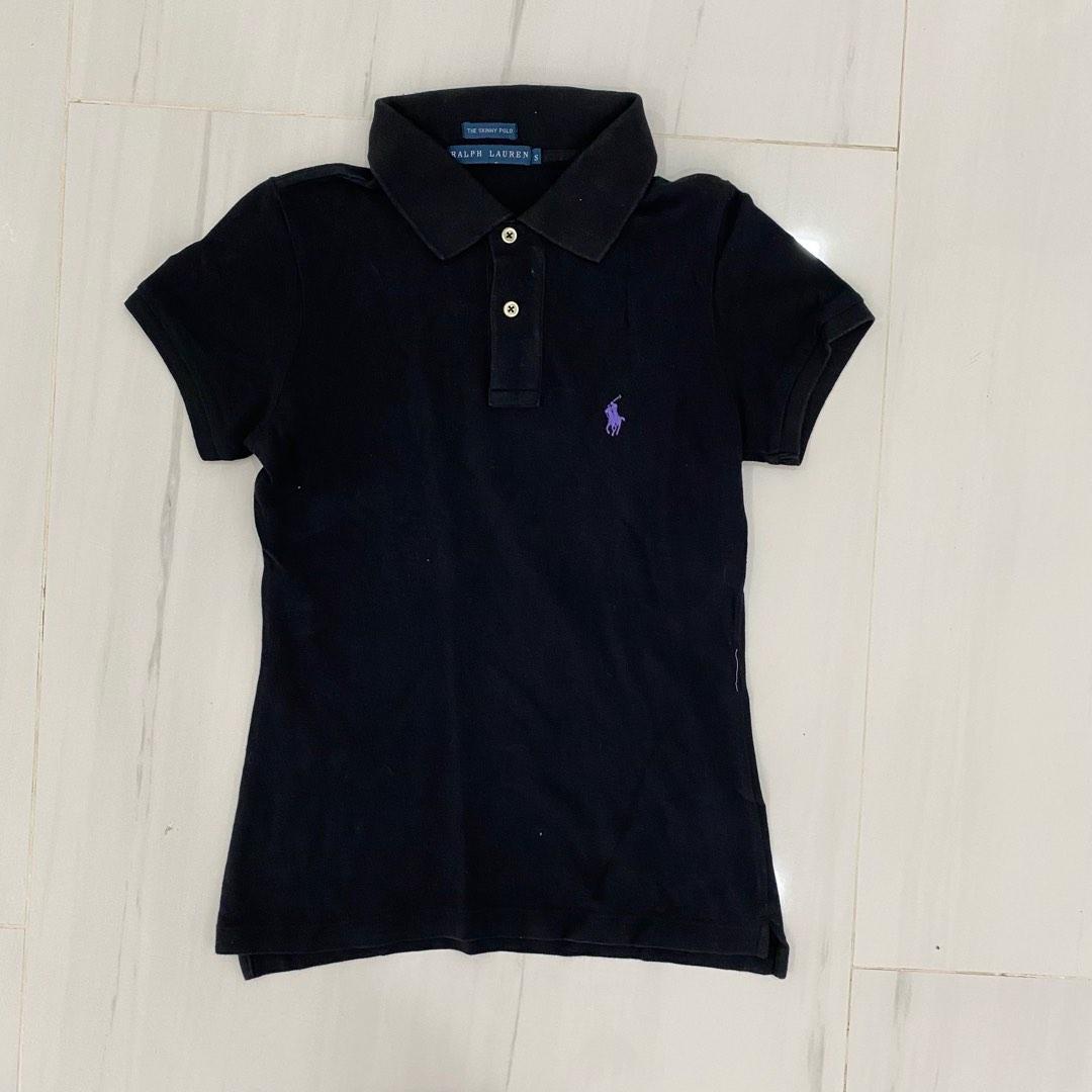 Black and purple ralph lauren polo shirt sales