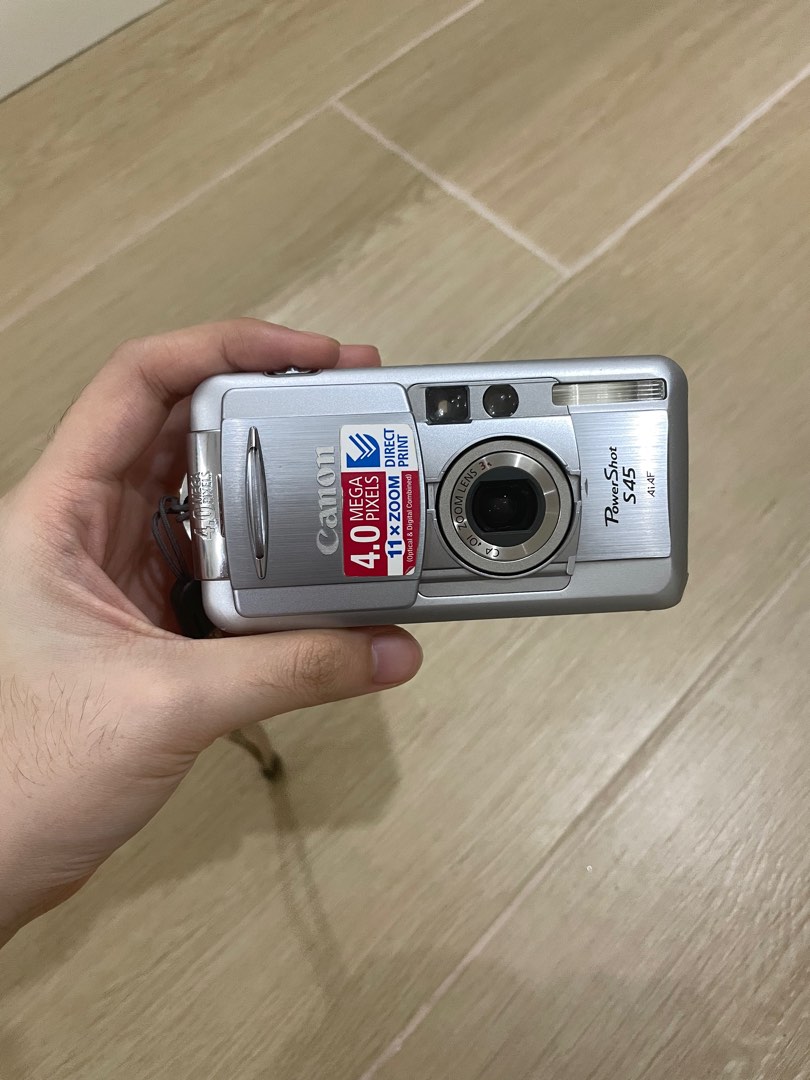 *RARE* Canon Powershot S45 Digicam, Photography, Cameras on Carousell