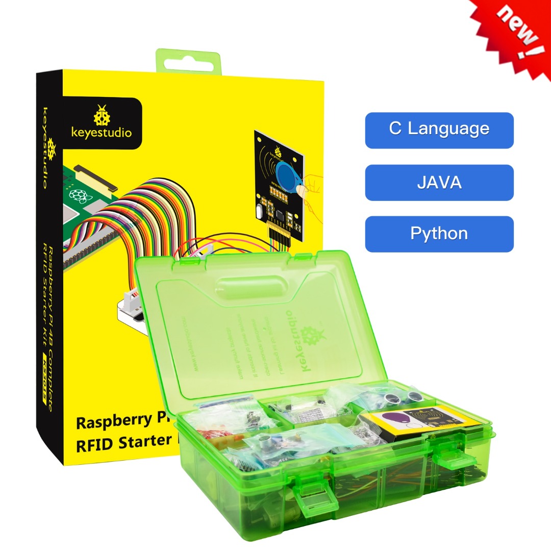 Raspberry Pi套件 Rasbperry Pi 4B Complete RFID Starter Kit Rasbperry Pi 4 ...