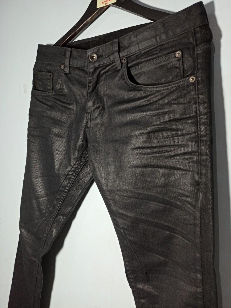 Rick owens discount waxed jeans