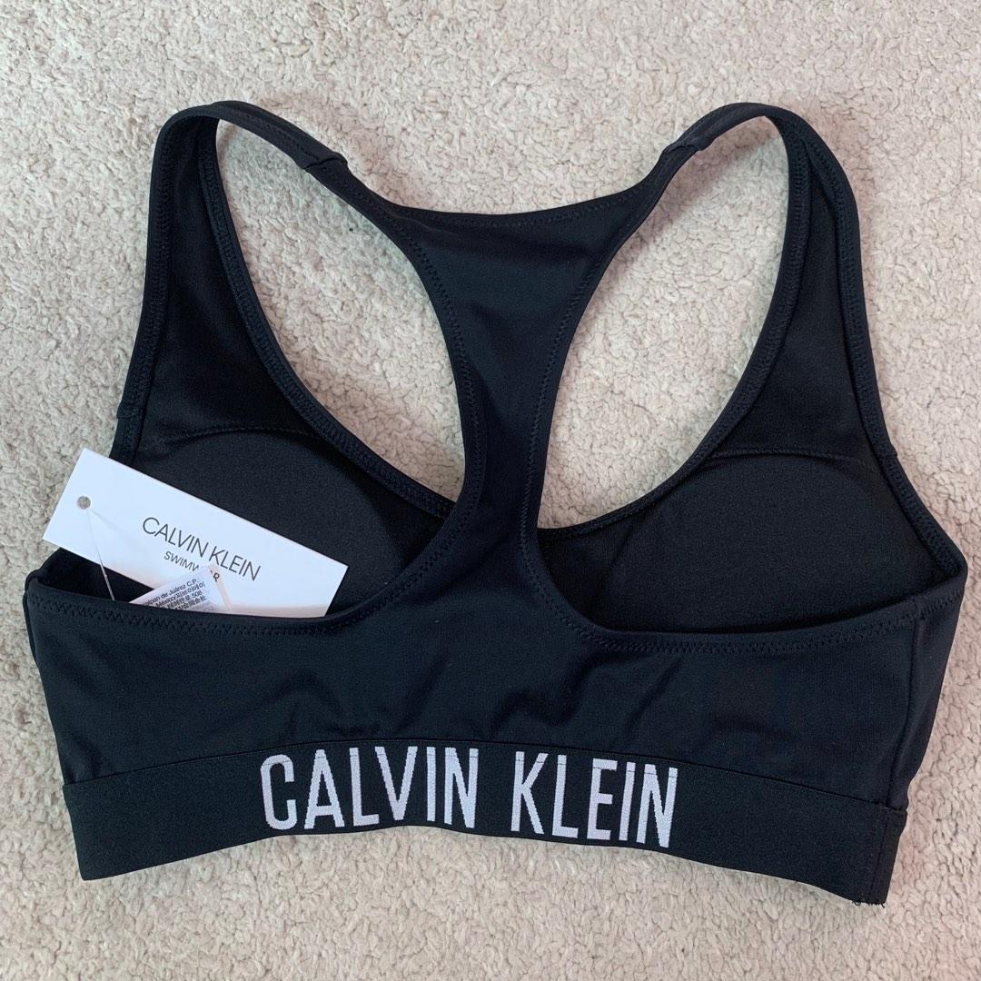 RM309 Authentic Calvin Klein Active Icon Sports Bra Or Swimwear Top XS  #SeeHere, Women's Fashion, Activewear on Carousell