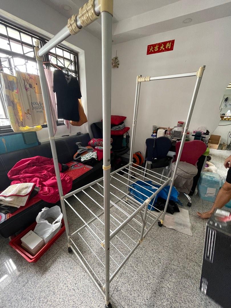 Roman Foldable Clothes Rack, Furniture & Home Living, Home Improvement ...