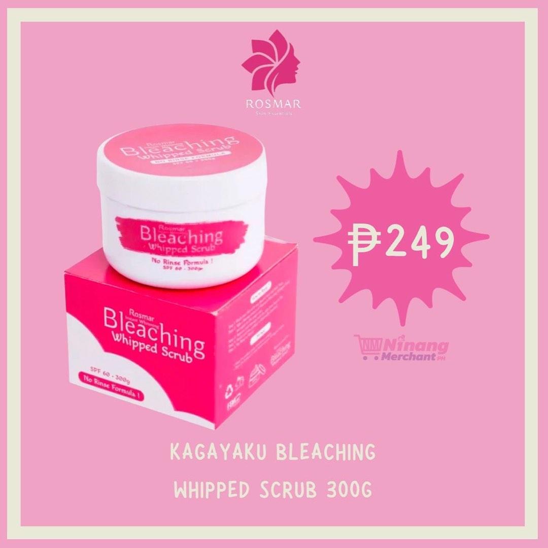 ROSMAR KAGAYAKU BLEACHING SCRUB, Beauty  Personal Care, Bath  Body, Body  Care on Carousell