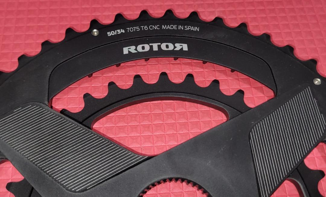 Rotor 155mm crankset best sale