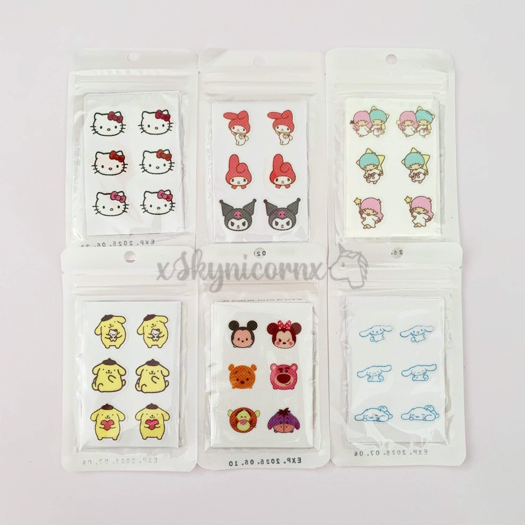 Sanrio Characters Mosquito Repellent Patch [Deet-free], Health ...