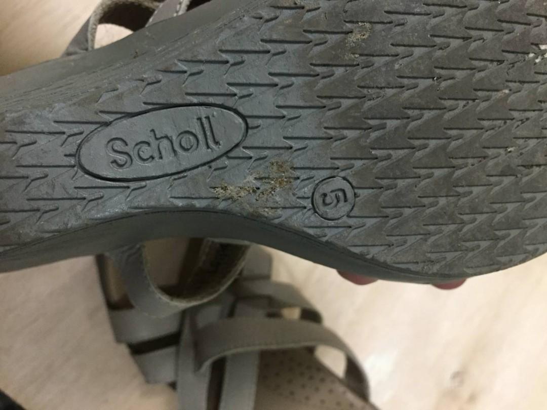 scholl sandals size 4