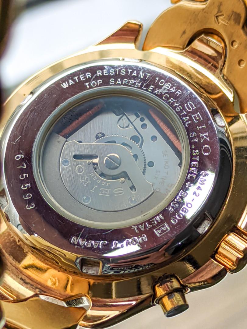 Montre Seiko Kinetic 5M42 Pour Homme - Élégance Et Technologie Automatique