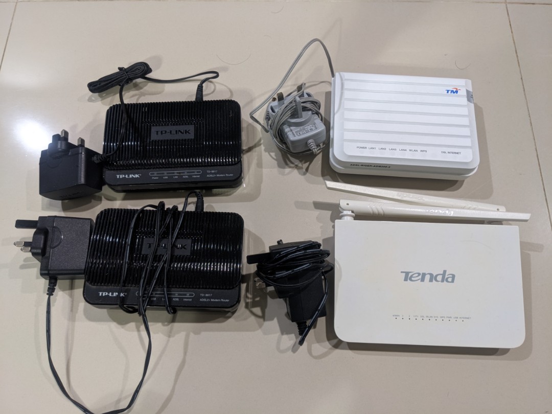 SELL ALL RM30 ADSL Modem Router Streamyx, Computers & Tech, Parts