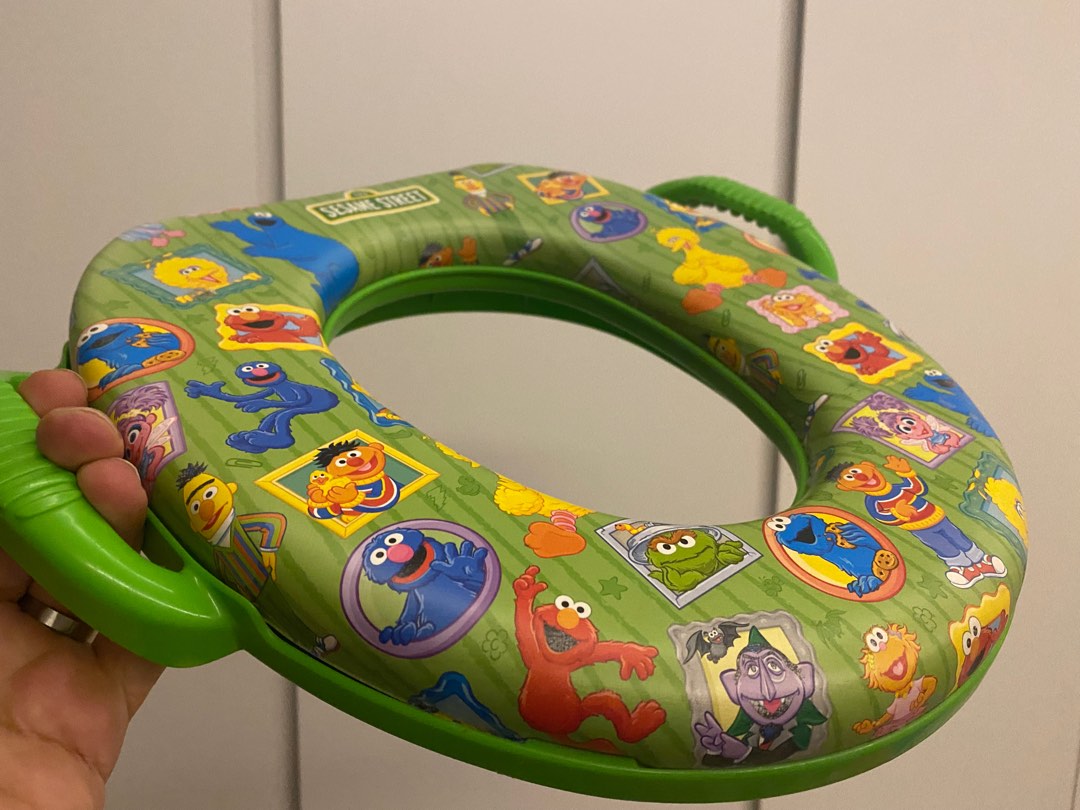 Sesame Street Toilet Ring for Kids, Babies & Kids, Bathing & Changing ...