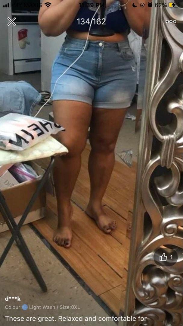 Cheap plus size denim shorts new arrivals