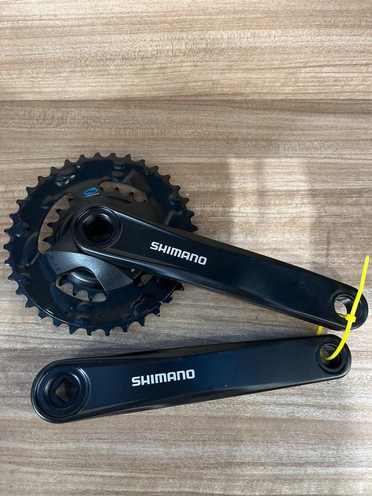 Shimano Altus Crank Set Front Chainwheel, Sports Equipment, Bicycles ...