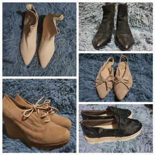 [Shoe sale] 5 pairs for 999 (Original Zara , SoFab, Betsy, Gibi)