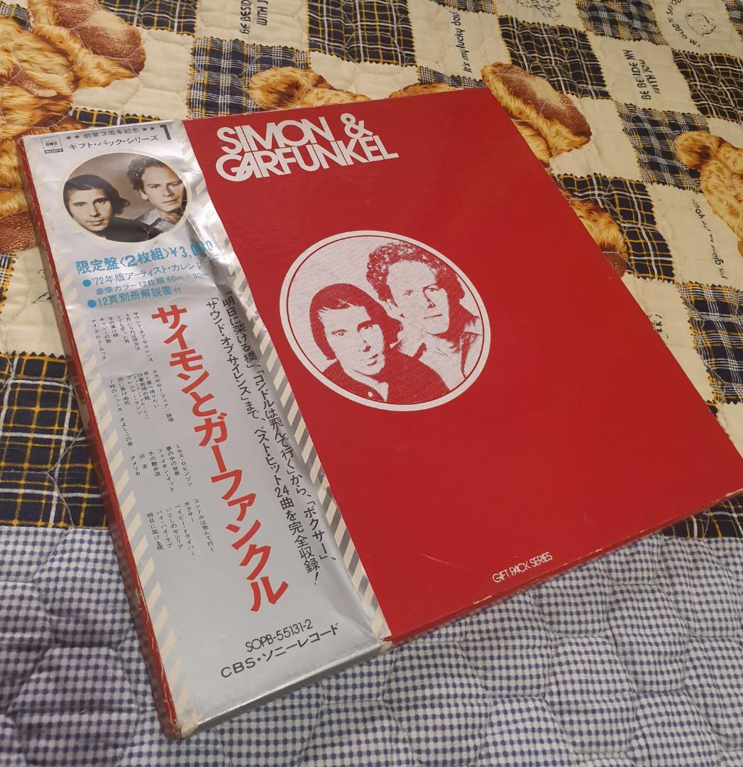 Simon & Garfunkel Boxset Gift Pack Series LP Vinyl records (Category: Vinyls) located in Manila. Submitted by racz03 (Listing ID 1182502194, Image 2). Description: Vintage 51 years old Vinyl Records. Simon & Garfunkel Boxset Gift Pack Series LP vinyl Records Double LP'S With insert Booklet Japan Pressed with OBi Nearmint minus Perfectly playable No skip or Jump.