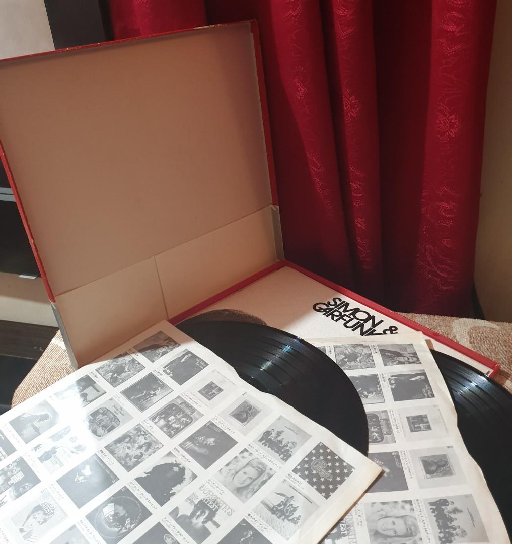 Simon & Garfunkel Boxset Gift Pack Series LP Vinyl records (Category: Vinyls) located in Manila. Submitted by racz03 (Listing ID 1182502194, Image 3). Description: Vintage 51 years old Vinyl Records. Simon & Garfunkel Boxset Gift Pack Series LP vinyl Records Double LP'S With insert Booklet Japan Pressed with OBi Nearmint minus Perfectly playable No skip or Jump.