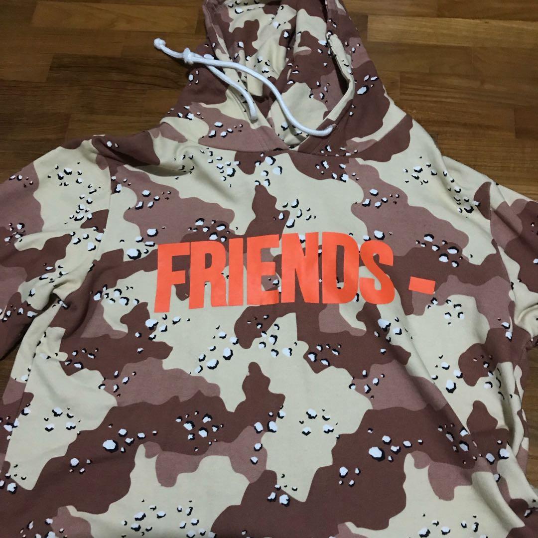 Vlone desert camo hoodie top