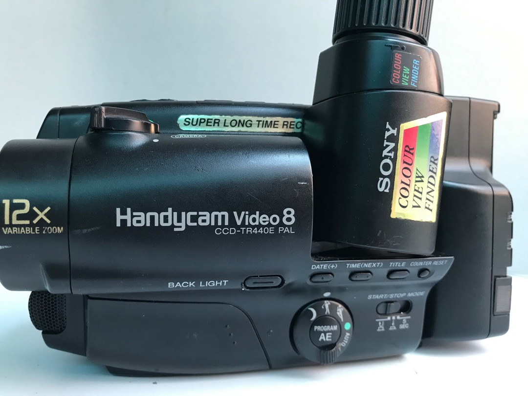 SONY HANDYCAM VIDEO 8, 攝影器材, 攝錄機 Carousell